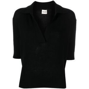 Khaite Women Shrunken Cashmere Polo Shirt